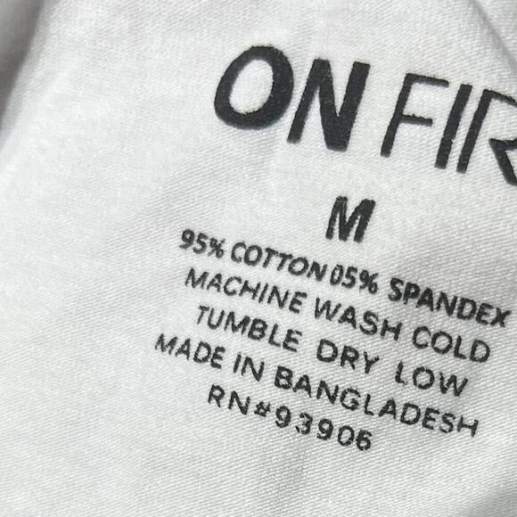 Women's White Stretchy T-Shirt Dress - Picture 2 of 3